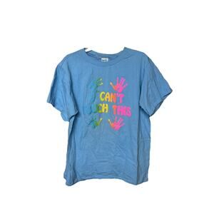 NWOT OKINA Women's Vintage "You Can't Touch This" T-Shirt Size XL